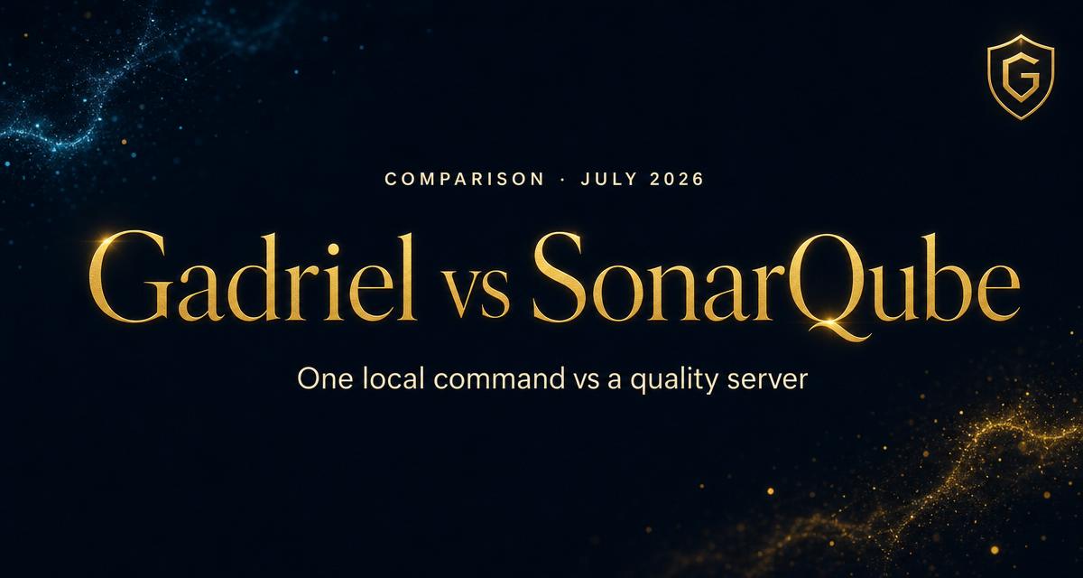 Gadriel vs. SonarQube: One Local Tool vs. a Quality Server, Across Six Goat Apps
